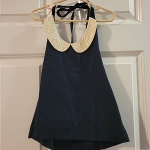 (SOLD) Lacey Lane "Willow" Collar Top, size 4